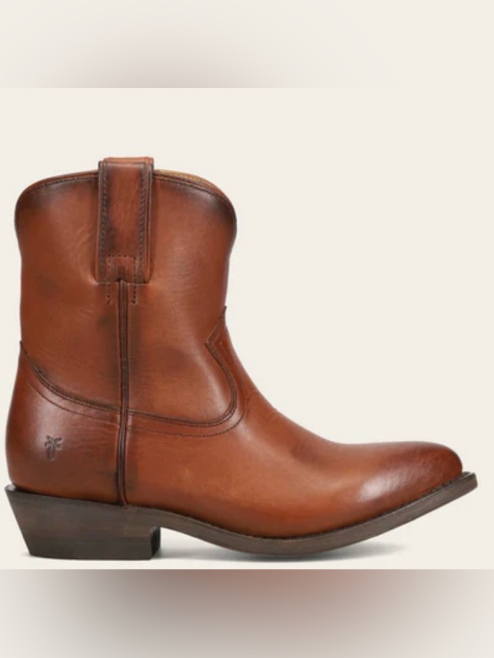 Frye Women's Brown Leather Heeled Boots